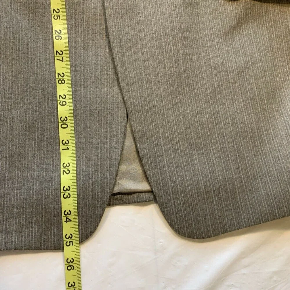 Vintage Calvin Klein 100% Wool Blazer Sport Jacket Coat 2 Button Canada 44L‎ EUC